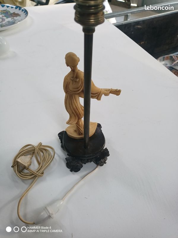 Lampe art-déco asiatique (image 3)