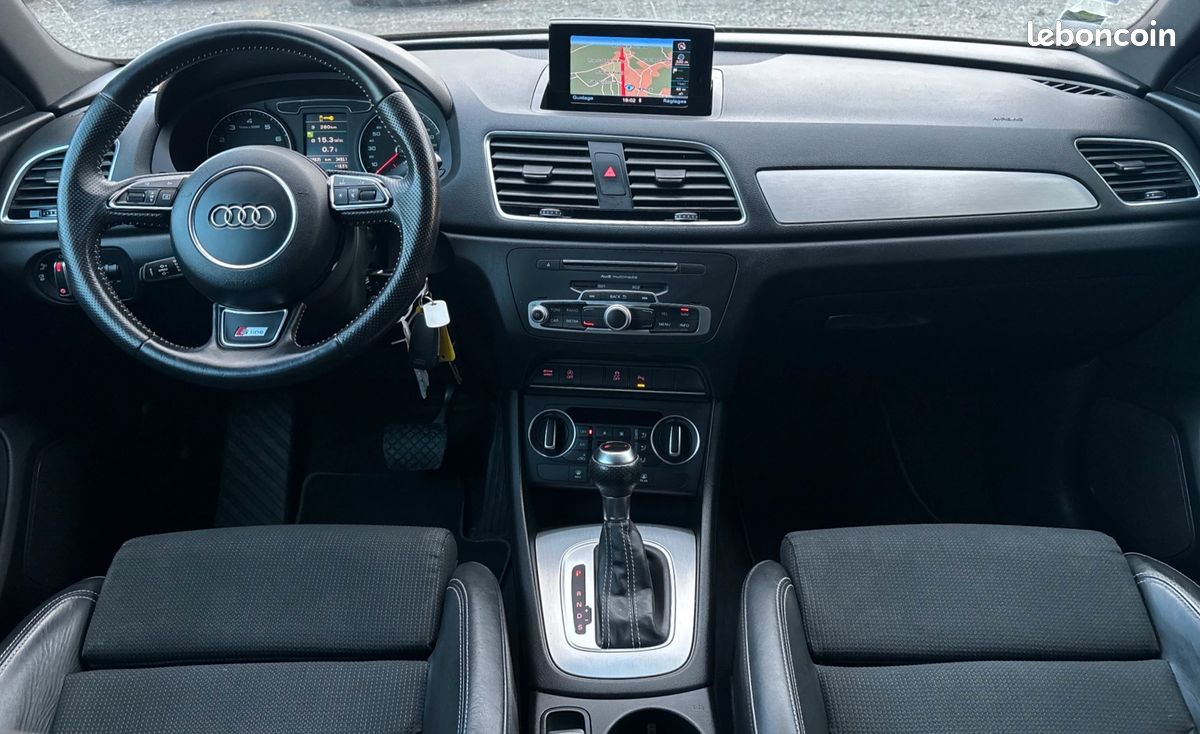 Audi q3 1.4 cod tfsi 150 s-line s-tronic - 1ere main - distri neuve (image 4)