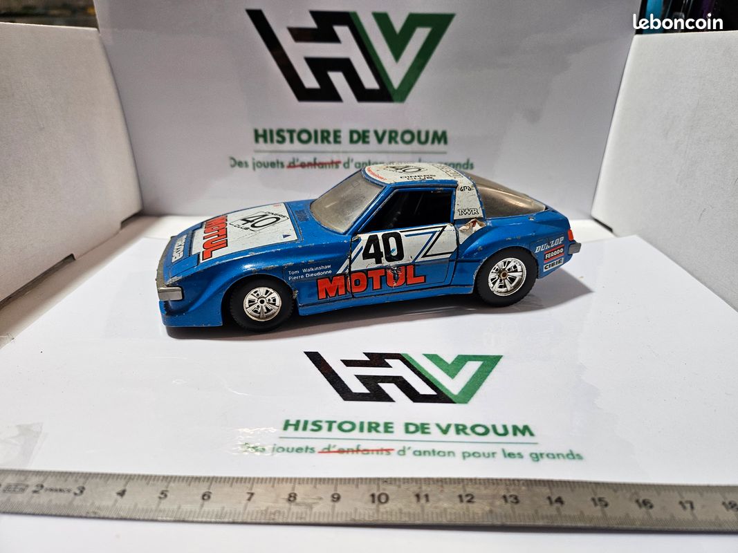 Voiture Mazda Savanna Rx-7 Twr 24h Spa 1981 1/24 Eme Hachette Japon En
