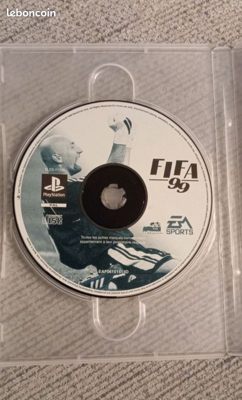 Sony PlayStation 1/PS1 - Platinium - Rayman - ⚠️ Pas Jeu + Boîtier