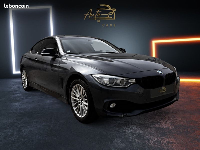 Bmw SERIE 4 COUPE (F32) 420IA 184CH LUXURY - RADAR DE RECUL - ENTRETION COMPLET (image 7)