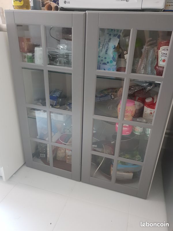 Meuble ikea haut et deux meubles bas pour cuisine (image 2)