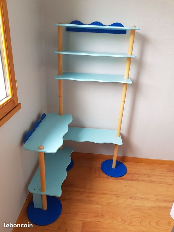 Étagère bleue (image 1)