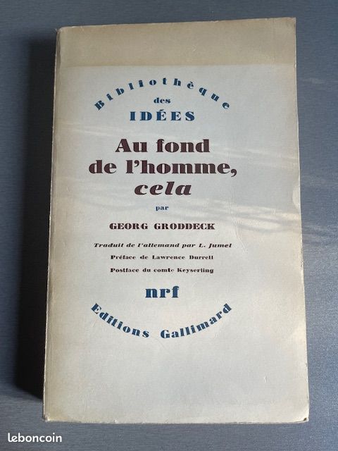 Georg Groddeck - Au fond de l'homme, cela (image 1)