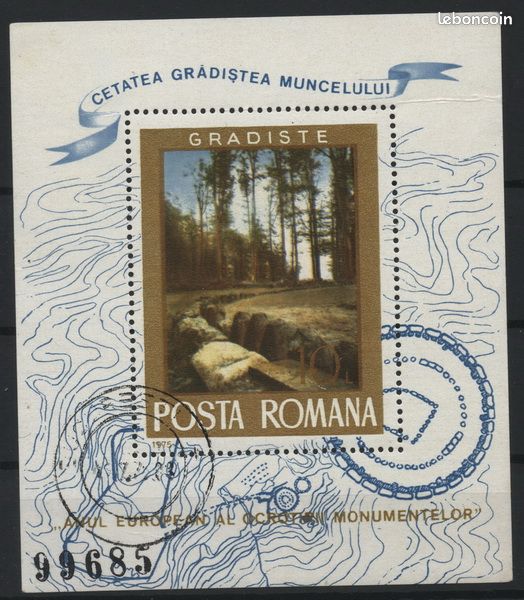 Roumanie, bloc de timbre n° 8 o (image 1)