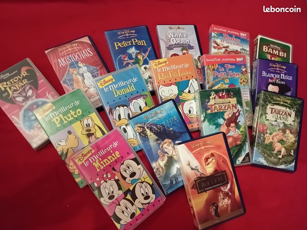 Cassettes vidéo Disney (image 1)