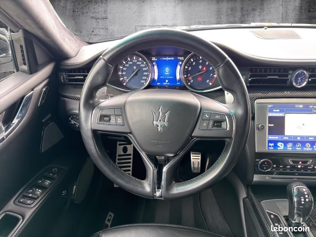 Maserati Quattroporte GTS / SANS CLÉ CARBON BOWERSU0026WILK. TV 530 CH 4X4 BVA - PACK SPORT TOIT ... (image 16)