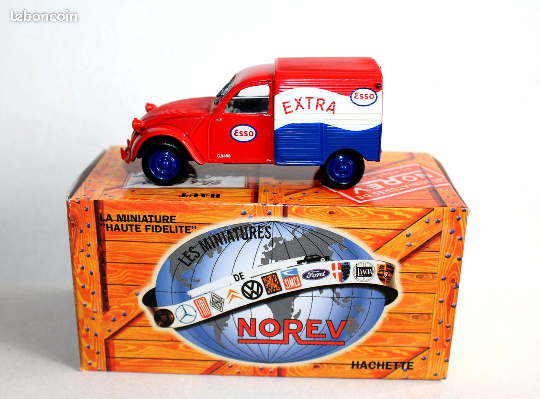 Norev 1/43 Citroën 2CV AZU Fourgonnette 1955 - Made In France 1994 - Occasion Boîte