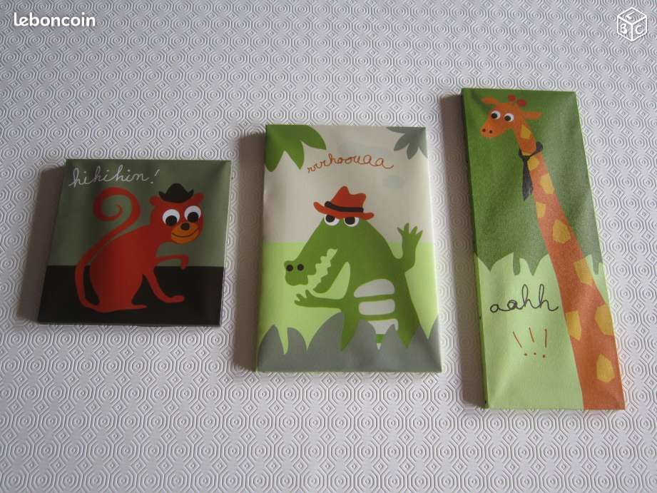 Lot de 3 Tableaux Jungle: VERTBAUDET (image 2)
