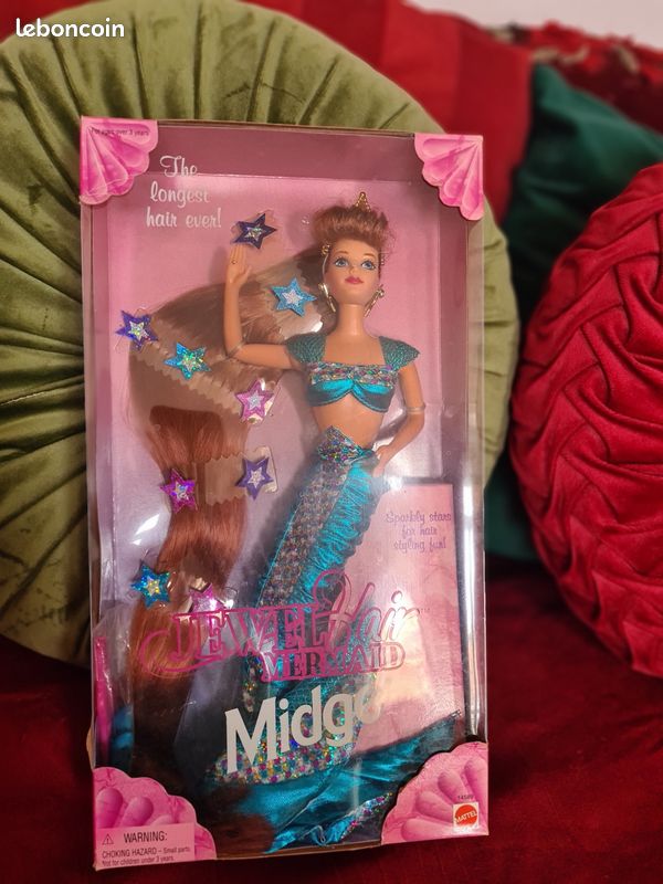 Barbie And Midge Fashion Accents - Bijoux + Catalogue #1830, Neuf