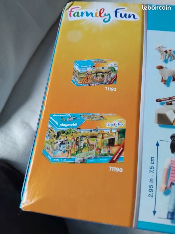 Playmobil 71191 famille fun neuf non déballé (image 3)