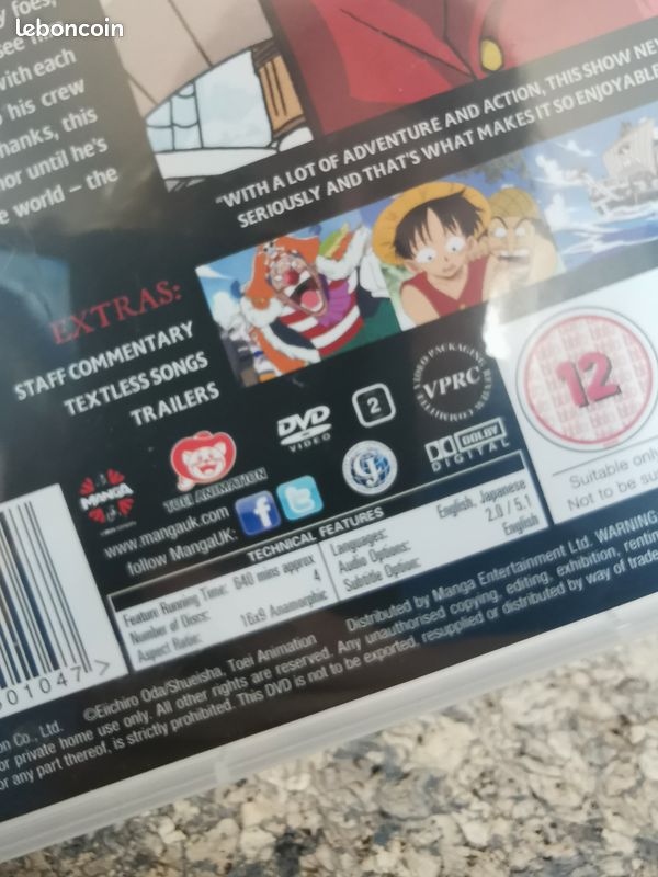 Episodes 1 à 26 de l'animé One Piece en anglais + clé USB (image 6)