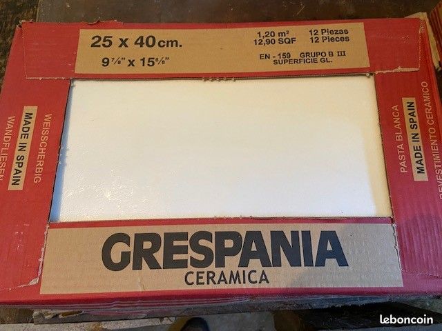 Carrelage Grespania blanc (image 1)