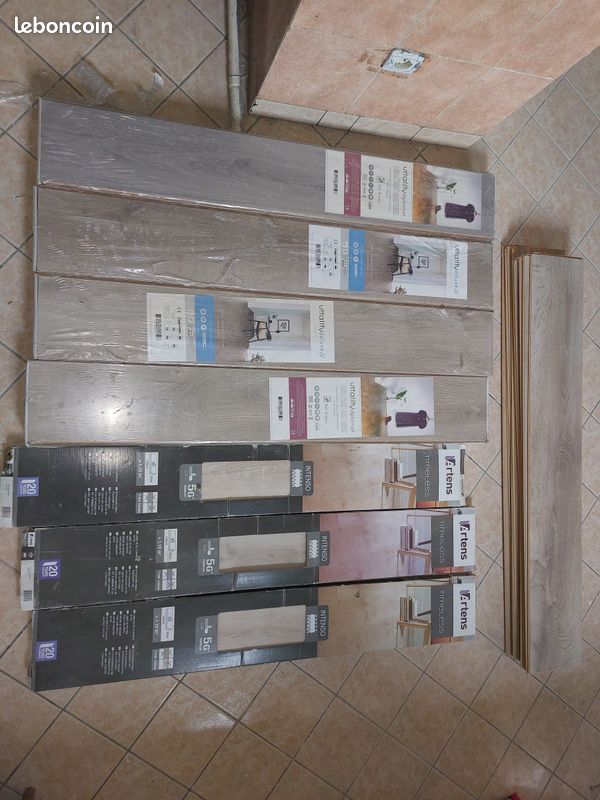 Parquet stratifié neuf (+de 11 m2) (image 1)