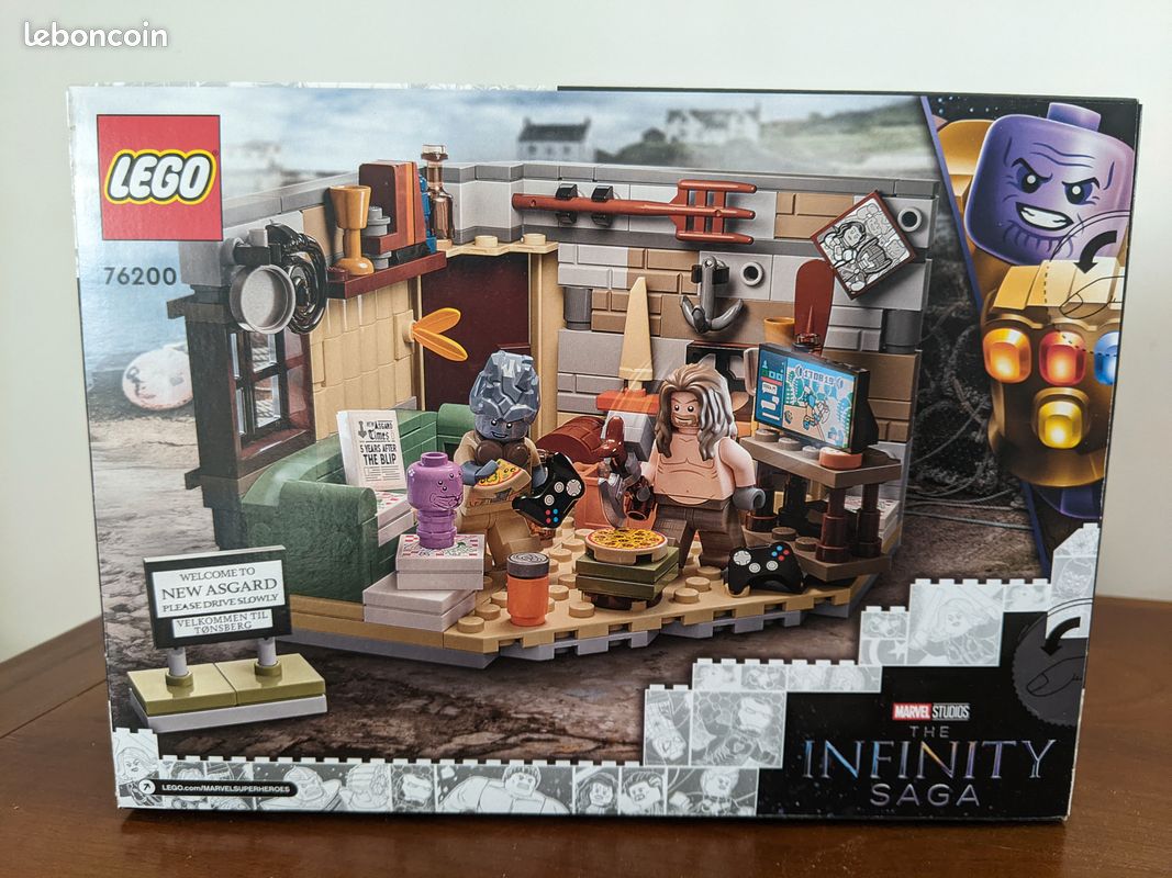 NEUF Scellé) Lego Marvel 76200 Le Nouvel Asgard De Bro Thor Jeux