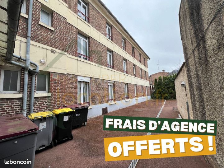 Appartement 1 pièce(s) 24 m²à louer Saint-quentin