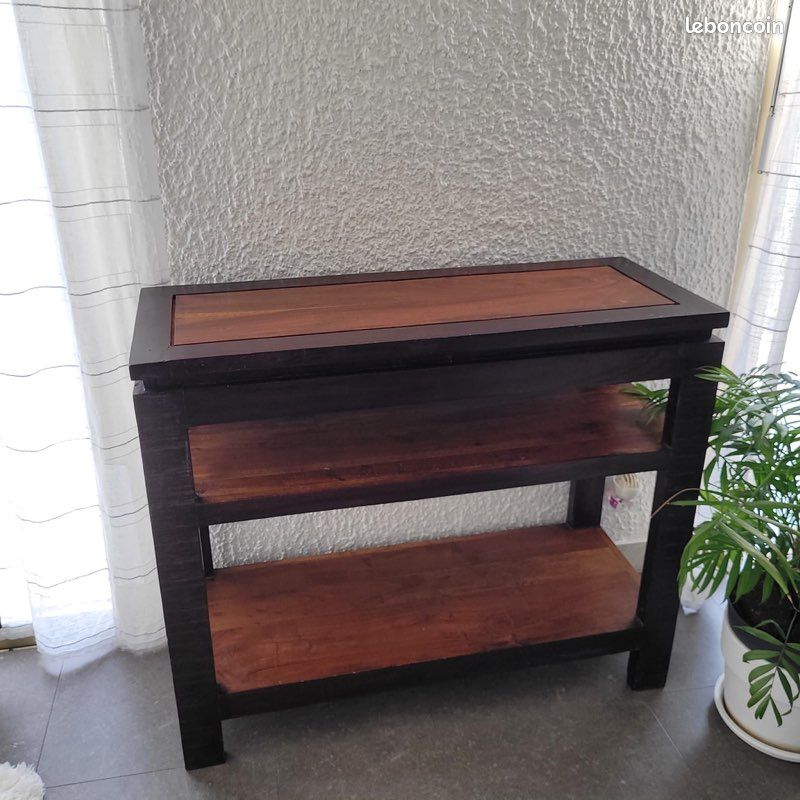 Meuble tv ou d’appoint véritable bois (image 1)