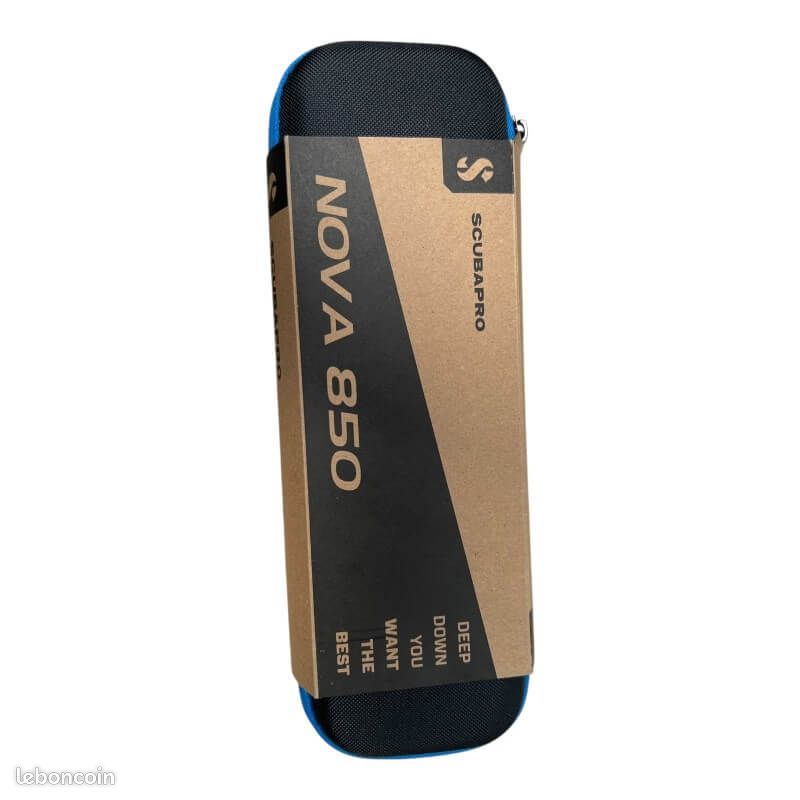 Scubapro Lampe De Plongée Nova 850 Lumens - Éclairage Puissant 150m Profondeur