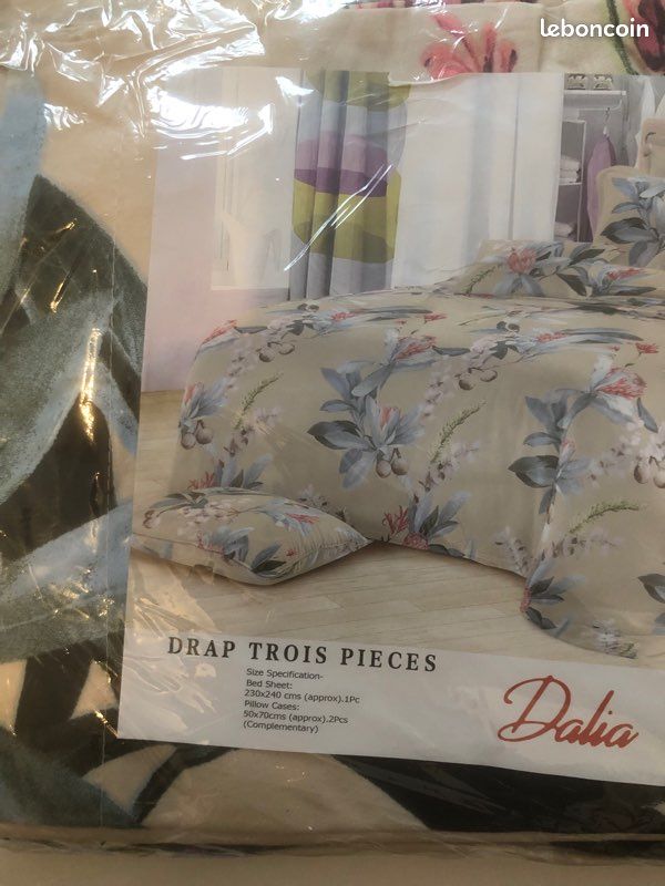 Drap 3 pièces Dalia (image 1)