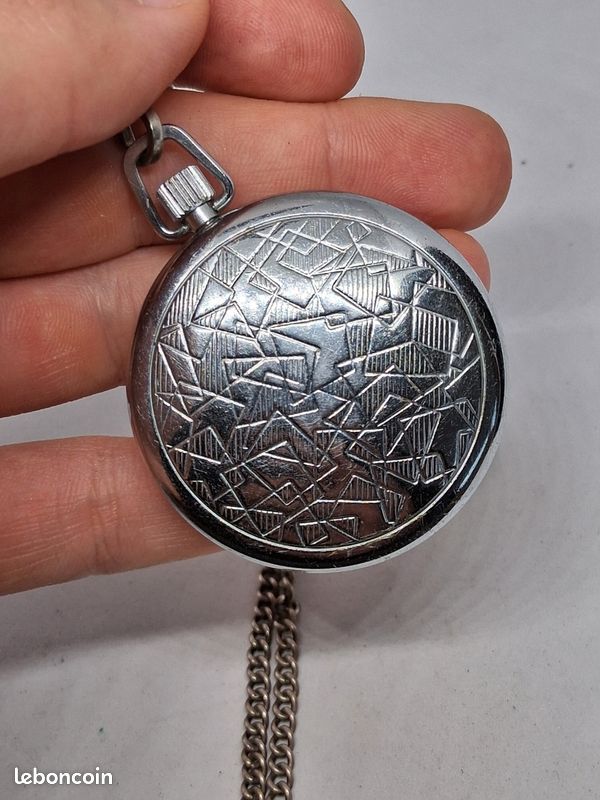 Montre à Gousset Ruhla Vintage 5 Cm - Occasion Très Bon état, Style Rétro élégant !
