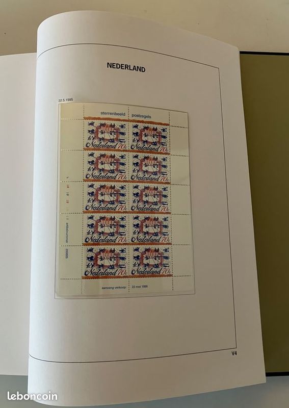 3 albums DAVO NEDERLAND avec timbres non oblitérés (PAYS BAS NETHERLANDS ) (image 7)