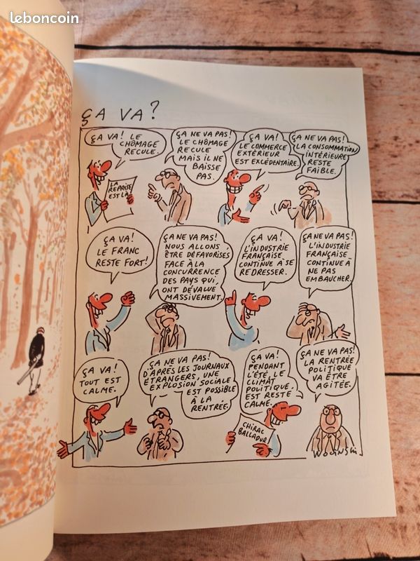 BD en souple, Nous sommes en train de nous en sortir, Wolinski (image 6)
