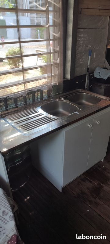 Evier cuisine avec meuble (image 1)