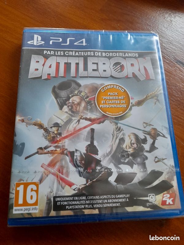 Jeu PS4 Battleborn - Version Française Complète Sous Blister Neuf