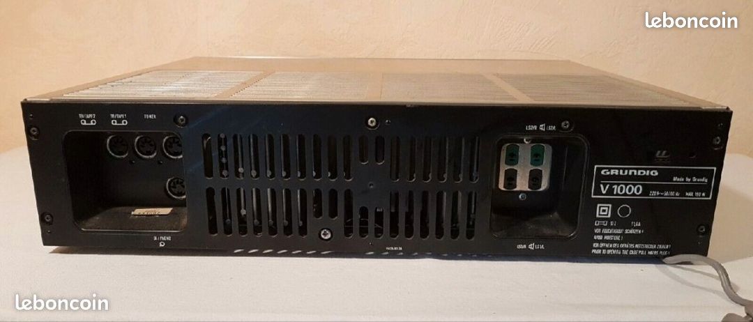 Amplificateur grundig v 1000 / vintage (image 3)