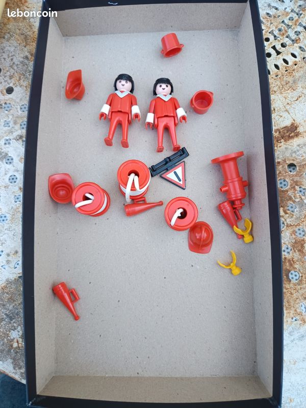 Playmobil vintage pompier (image 1)