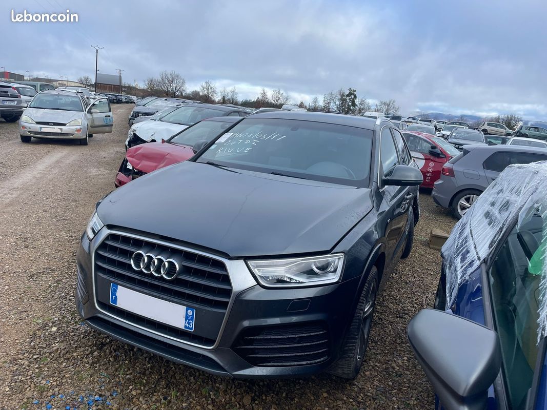 "Accidenté" Audi Q3 2.0 TDi 150 STronic 7 S-Line / EK800 (image 2)