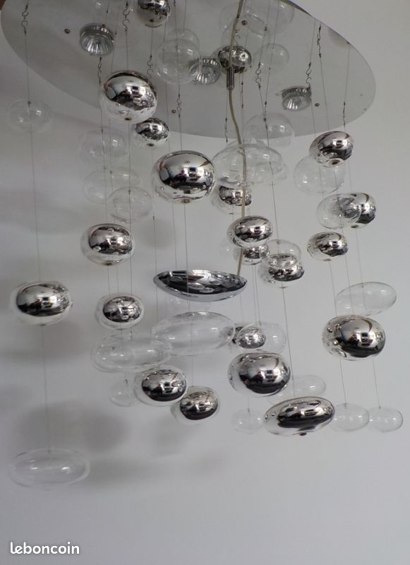 Lustre suspension bulles Sampa Helios (image 6)