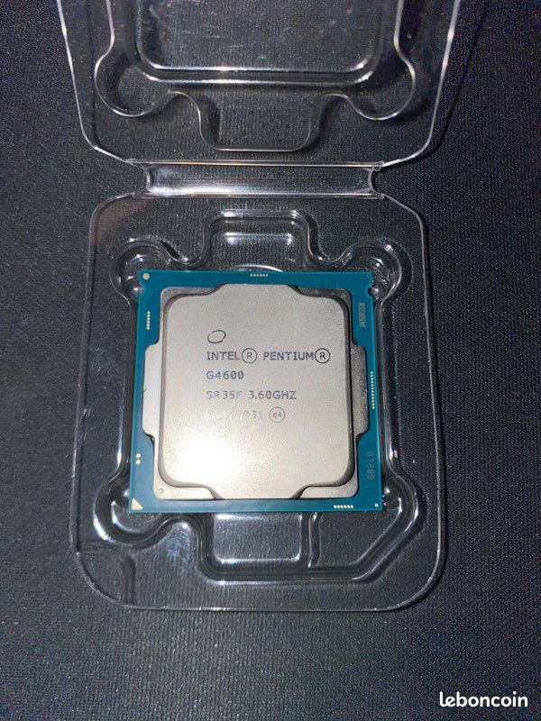 Pentium Processor G4600 Socket Processeur Intel Pentium G4600