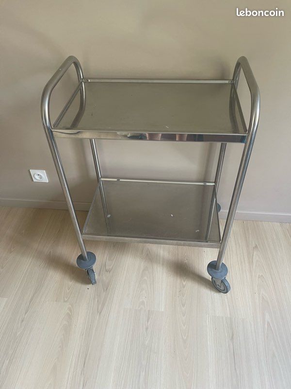 Chariot en inox (image 1)