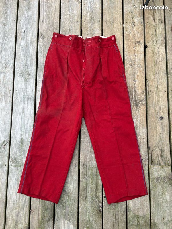 Trousers Pantalon Rouge Garance 1914 Pantalon Garance Modèle 1867-97