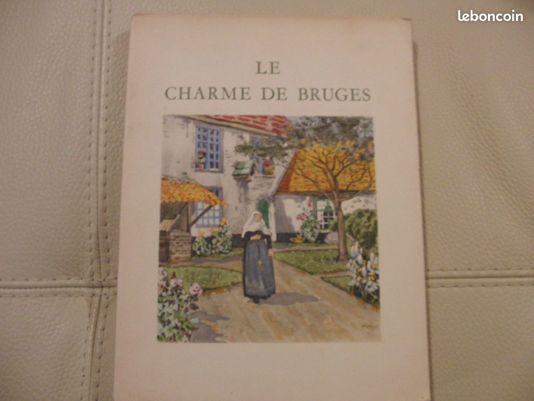 Le charme de Bruges Camille Mauclair 1955 (livre ancien) (image 1)