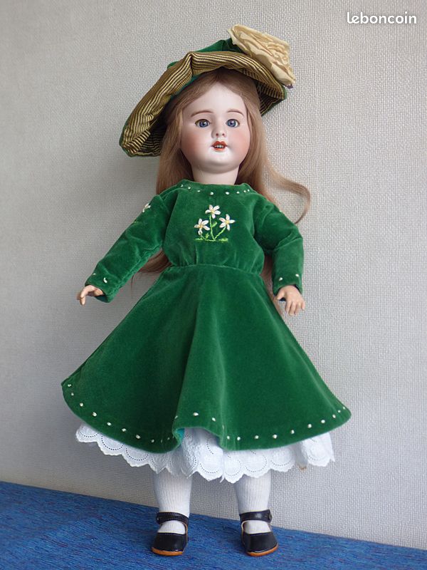 Poupée Ancienne SFBJ Moule 60 - 35 Cm - Belle Pièce De Collection