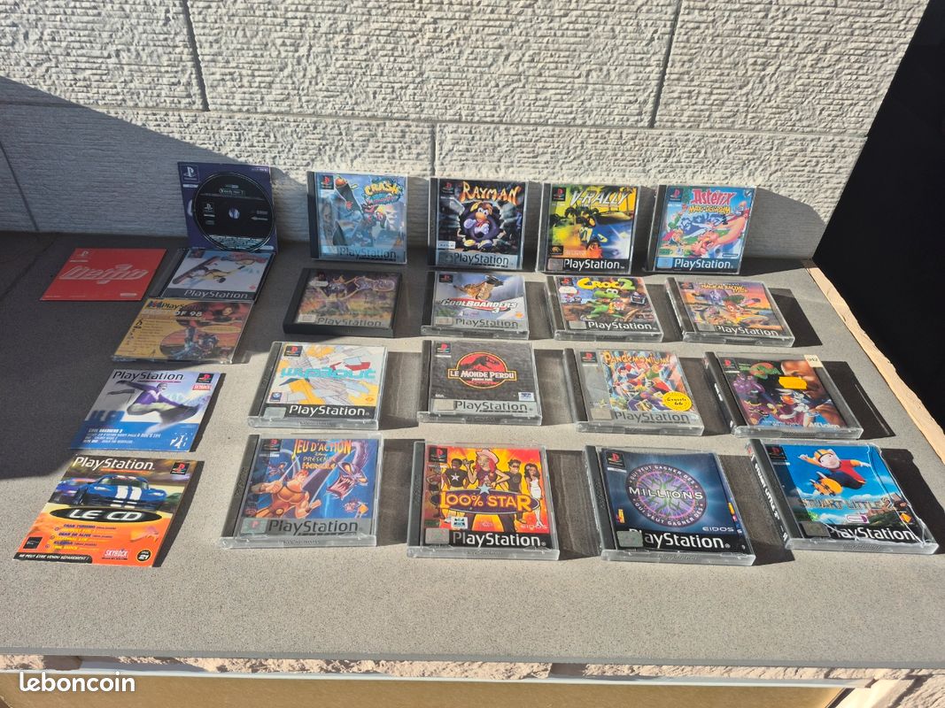 Lot jeux PS1 & PS2 - Jeux vidéo