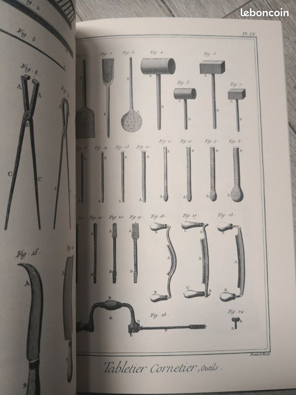 Encyclopédie Diderot D'Alembert : Métiers du bois (image 4)