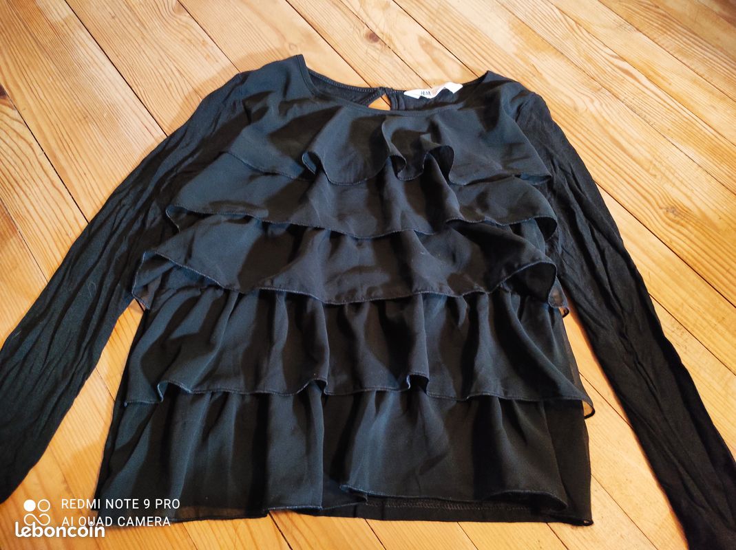 Blouse manches longues fille (image 1)