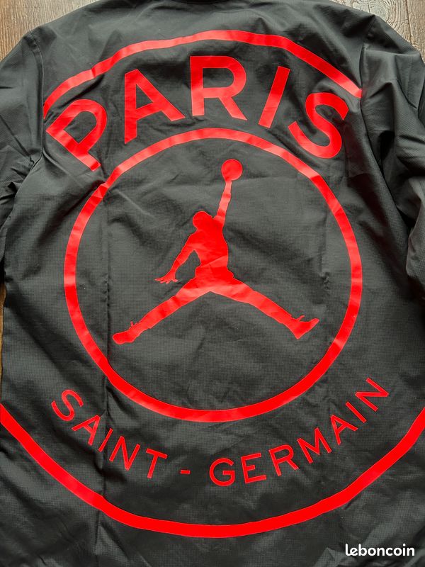 Zipper Veste Psg Jordan Rouge Jordan Blanche Veste PSG Foot PARIS