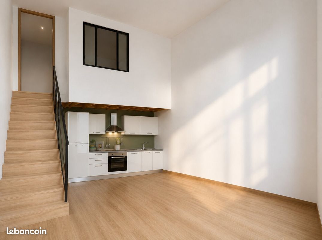 T2 Duplex 49,5m2 rénové aux Chartrons (image 3)