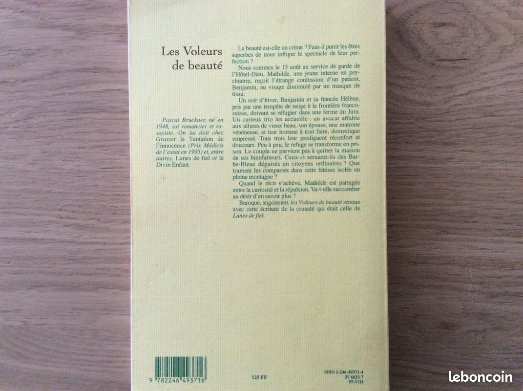 Les voleurs de beauté de Pascal Bruckner (image 2)
