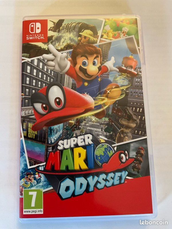 Nintendo Switch SUPER MARIO ODYSSEY Jeux vidéo