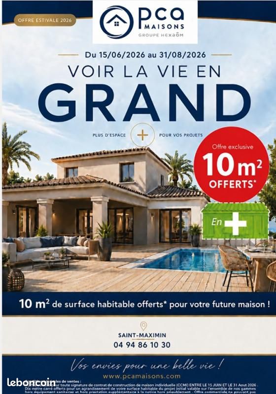 Terrain 1 314 m² Tavernes · 130 000 €