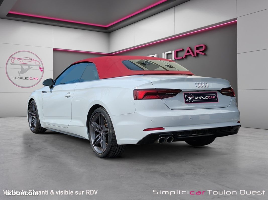 AUDI A5 CABRIOLET 40 TDI 190 S tronic 7 Quattro S Line - GARANTIE 12 MOIS (image 5)