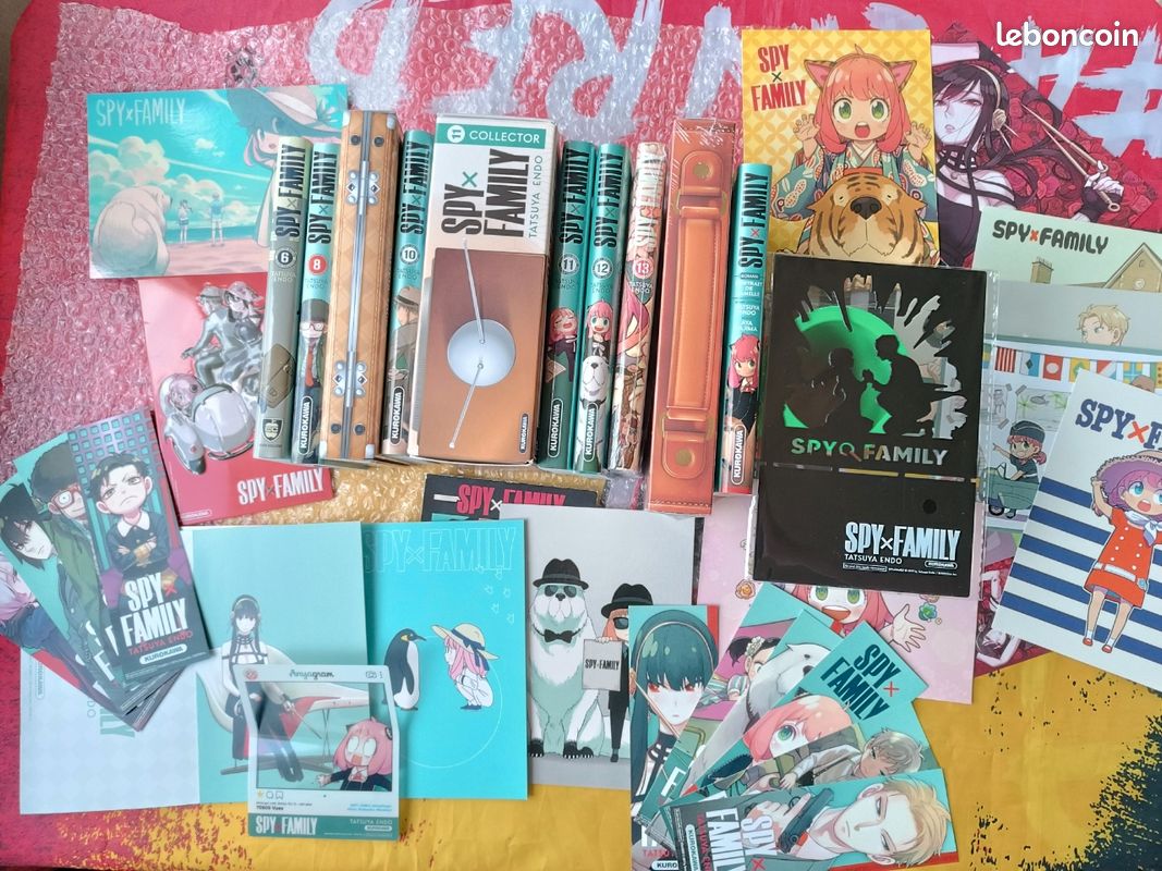 Full collector Manga Spy x family (image 1)