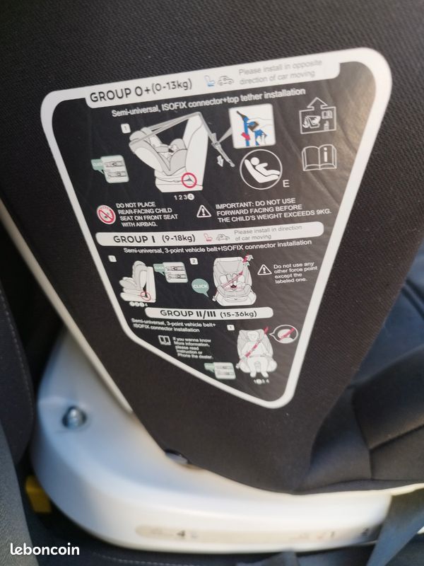 Siège auto ISOFIX (image 3)