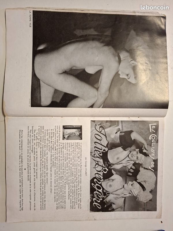 814 Pour lire à deux – Revue érotique ancienne n°20 – Janvier 1936 – Nus artistiques (image 9)