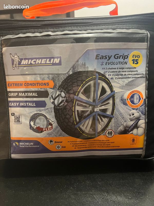 Chaine neige Michelin easy grip evo15 - Équipement auto